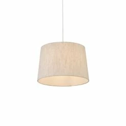 Searchlight Natural Dawn Taupe Tapered Linen Shade -Searchlight Shop unnamed file 10