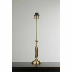 Searchlight Brown Ami Antique Brass Table Lamp Base