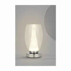 Searchlight Giana Chrome & Clear Glass Table Lamp -Searchlight Shop unnamed file 1118