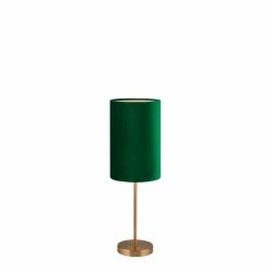 Searchlight Deep Green Lola Velvet & Dark Gold Table Lamp -Searchlight Shop unnamed file 1172