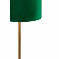 Searchlight Deep Green Lola Velvet & Dark Gold Table Lamp -Searchlight Shop unnamed file 1173