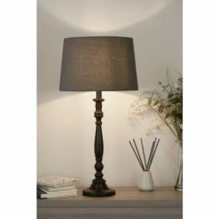 Searchlight Black Lumi Candlestick Table Lamp Base -Searchlight Shop unnamed file 1201