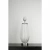 Searchlight Chrome Leaf Clear Texture Glass Table Lamp Base -Searchlight Shop unnamed file 1204