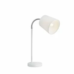 Searchlight Joel White Metal Flexi Head Table Lamp -Searchlight Shop unnamed file 1239