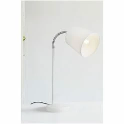 Searchlight Joel White Metal Flexi Head Table Lamp -Searchlight Shop unnamed file 1241