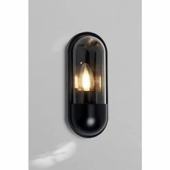 Searchlight Black Potion 1 Light Wall Bracket