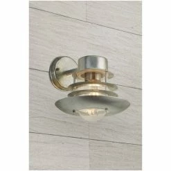 Searchlight Silver Max Lantern Outdoor Wall Light -Searchlight Shop unnamed file 1328