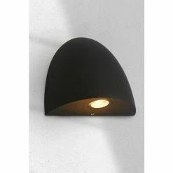 Searchlight Grey Ellipse Outdoor Wall Light