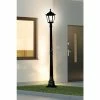 Searchlight Black Cleveland Outdoor Post