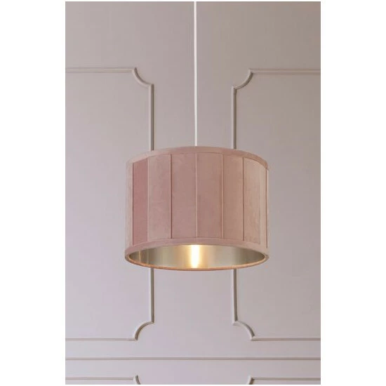 unnamed-file-138.jpg Searchlight Lucy Light Pink Velvet Easy Fit Shade -Searchlight Shop unnamed file 138