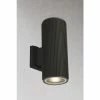Searchlight Duncan Black 2 Light Outdoor Wall Bracket