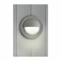 Searchlight Light Grey Worthington LED Flush Outdoor Light -Searchlight Shop unnamed file 1392