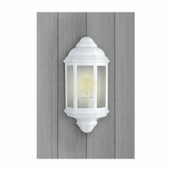 Searchlight White Urbana Flush Outdoor Light -Searchlight Shop unnamed file 1427