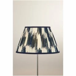 Searchlight Navy Blue Lana Printed Shade -Searchlight Shop unnamed file 143