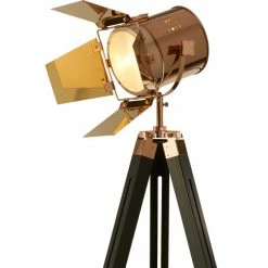 Searchlight Copper/Black Baron Tripod Floor Lamp -Searchlight Shop unnamed file 1454