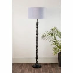 Searchlight Black Lumi Candlestick Floor Lamp Base -Searchlight Shop unnamed file 1510