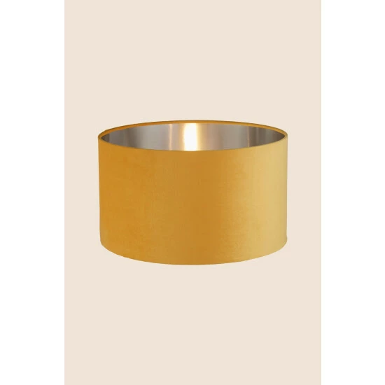 unnamed-file-152.jpg Searchlight Josie Ochre Yellow Velvet Easy Fit Shade -Searchlight Shop unnamed file 152