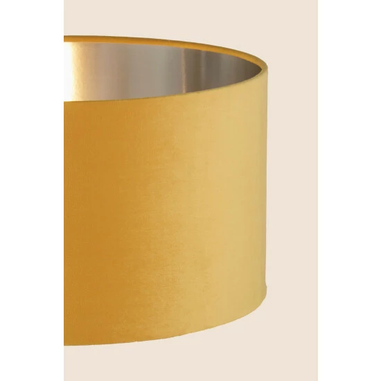 unnamed-file-153.jpg Searchlight Josie Ochre Yellow Velvet Easy Fit Shade -Searchlight Shop unnamed file 153