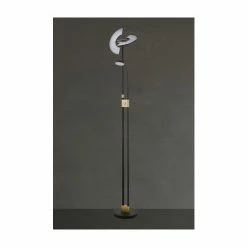 Searchlight Matt Black/Satin Brass LED Mother & Child Floor Lamp -Searchlight Shop unnamed file 1532