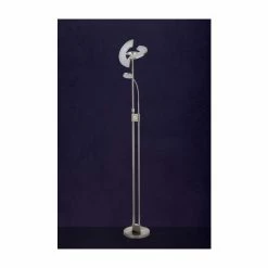 Searchlight Matt Black/Satin Brass LED Mother & Child Floor Lamp -Searchlight Shop unnamed file 1533