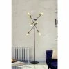 Searchlight Ingles Black 6 Light Floor Lamp