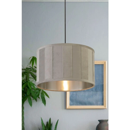 unnamed-file-155.jpg Searchlight Lucy Grey Velvet Easy Fit Shade -Searchlight Shop unnamed file 155