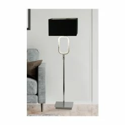 Searchlight Chrome/Black Bowe Floor Lamp -Searchlight Shop unnamed file 1550