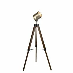 Searchlight Earl Dark Wood/Antique Brass Stage Light Floor Lamp -Searchlight Shop unnamed file 1585