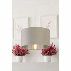 Searchlight Josie Light Grey Velvet Easy Fit Shade 5 Searchlight Josie Light Grey Velvet Easy Fit Shade -Searchlight Shop unnamed file 16