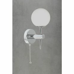 Searchlight Chrome Broadway Wall Bracket With Opal Glass 3 Searchlight Chrome Broadway Wall Bracket With Opal Glass -Searchlight Shop unnamed file 1616
