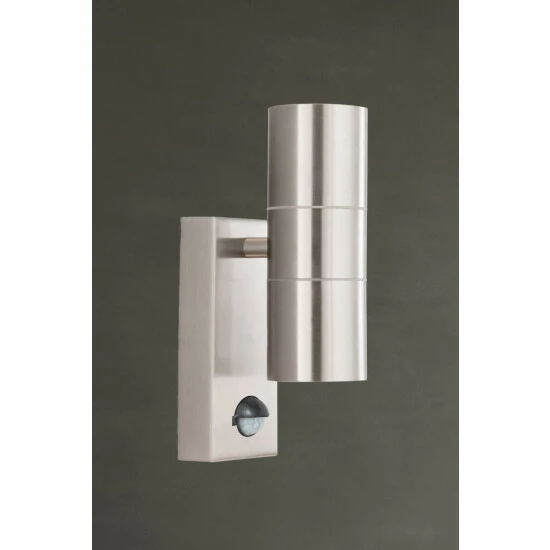 unnamed-file-1622.jpg Searchlight Stainless Steel Crete 2 Light LED Outdoor & Porch Wall Light With PIR -Searchlight Shop unnamed file 1622