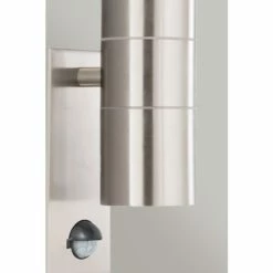 Searchlight Stainless Steel Crete 2 Light LED Outdoor & Porch Wall Light With PIR 3 Searchlight Stainless Steel Crete 2 Light LED Outdoor & Porch Wall Light With PIR -Searchlight Shop unnamed file 1623