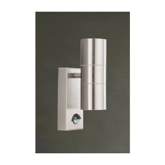 unnamed-file-1624.jpg Searchlight Stainless Steel Crete 2 Light LED Outdoor & Porch Wall Light With PIR -Searchlight Shop unnamed file 1624
