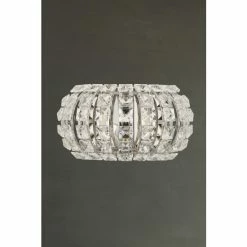 Searchlight Chrome Silo 2 Light Wall Light With Crystal Glass -Searchlight Shop unnamed file 1657