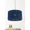 Searchlight Blue Willow Raffia Lamp Shade -Searchlight Shop unnamed file 167