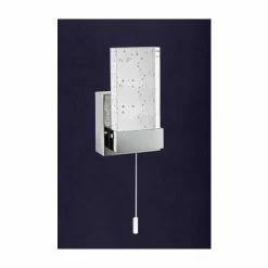 Searchlight Chrome Bathroom LED Wall Bracket With Bubble Glass -Searchlight Shop unnamed file 1681