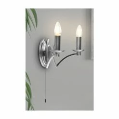 Searchlight Delilah 2 Light Chrome Wall Light 4 Searchlight Delilah 2 Light Chrome Wall Light -Searchlight Shop unnamed file 1687