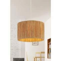 Searchlight Light Natural Willow Raffia Lamp Shade