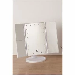 Searchlight White Gigi TriFold Mirror -Searchlight Shop unnamed file 1711