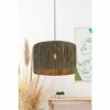 Searchlight Dark Grey Willow Raffia Lamp Shade 1 Searchlight Dark Grey Willow Raffia Lamp Shade -Searchlight Shop unnamed file 193
