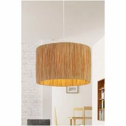 Searchlight Light Natural Willow Raffia Lamp Shade -Searchlight Shop unnamed file 20