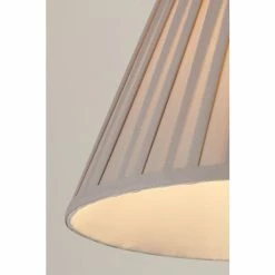 Searchlight Grey Belle Pleated Lamp Shade 4 Searchlight Grey Belle Pleated Lamp Shade -Searchlight Shop unnamed file 209