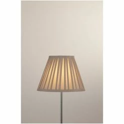 Searchlight Grey Belle Pleated Lamp Shade 6 Searchlight Grey Belle Pleated Lamp Shade -Searchlight Shop unnamed file 211