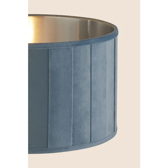 unnamed-file-248.jpg Searchlight Lucy Turquoise Blue Velvet Easy Fit Shade -Searchlight Shop unnamed file 248