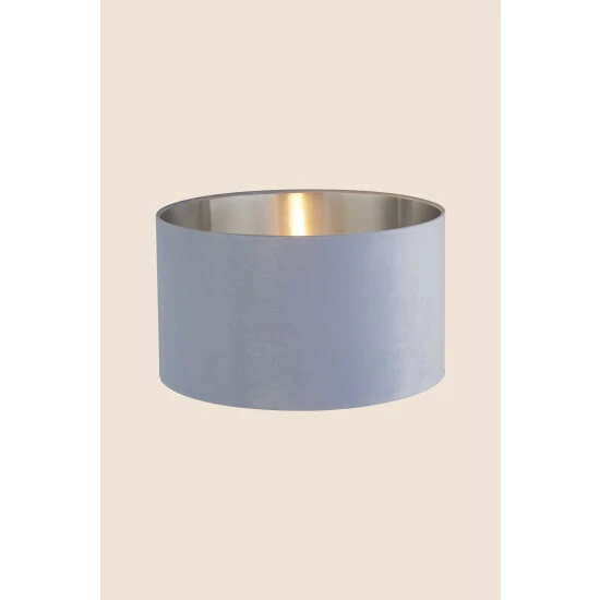 unnamed-file-255.jpg Searchlight Blue Josie Velvet Silver Inner Easy Fit Shade -Searchlight Shop unnamed file 255