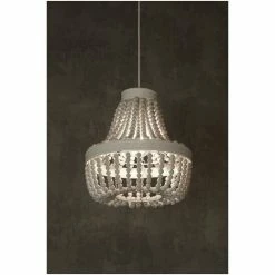 Searchlight Grey Verity Beaded Easy Fit Shade -Searchlight Shop unnamed file 3