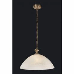 Searchlight Antique Brass Carrick Ceiling Pendant