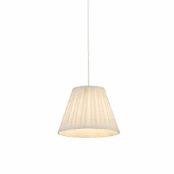 Searchlight White Belle Pleated Lamp Shade 4 Searchlight White Belle Pleated Lamp Shade -Searchlight Shop unnamed file 351