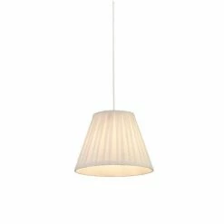 Searchlight White Belle Pleated Lamp Shade 5 Searchlight White Belle Pleated Lamp Shade -Searchlight Shop unnamed file 352