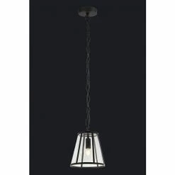 Searchlight Matt Black Elvira Ceiling Light